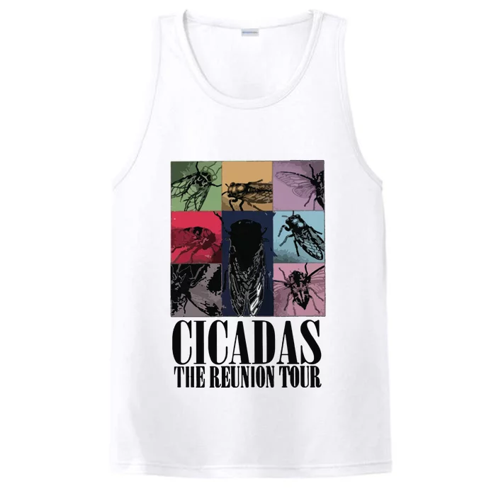 Funny Cicada Concert Eras Reunion 2024 Reunion Cicada Performance Tank