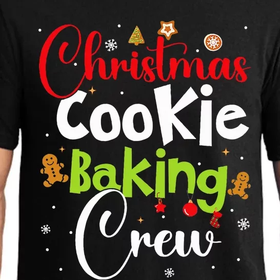 funny Christmas Cookie Baking Crew Pajama Set