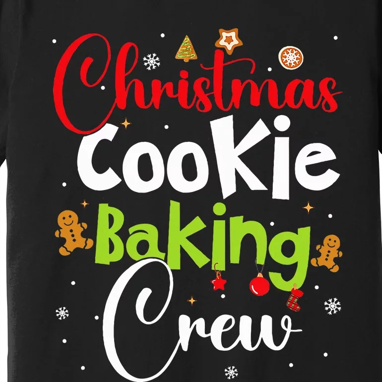 funny Christmas Cookie Baking Crew Premium T-Shirt