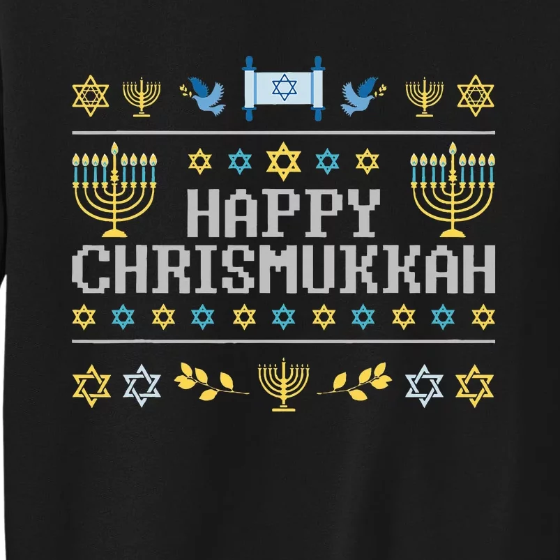 Festive Chrismukkah Celebration Hilarious Hanukkah Sweatshirt