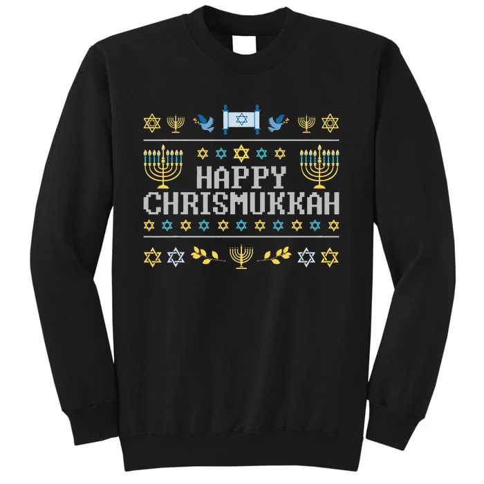 Festive Chrismukkah Celebration Hilarious Hanukkah Sweatshirt