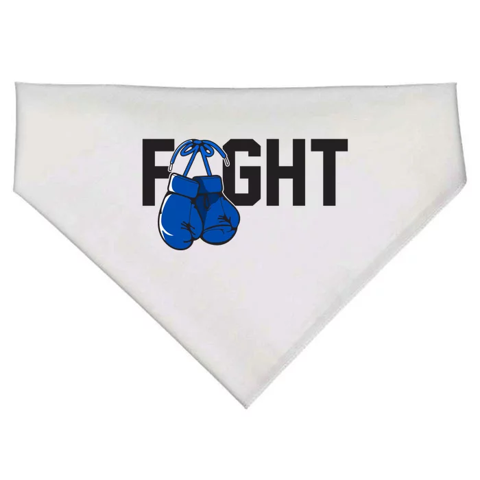 Fight Colon Cancer Awareness USA-Made Doggie Bandana