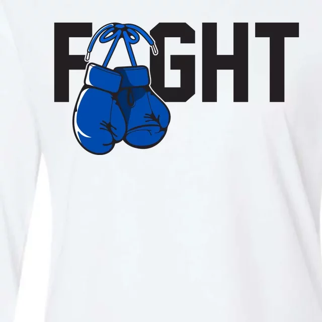 Fight Colon Cancer Awareness Womens Cotton Relaxed Long Sleeve T-Shirt