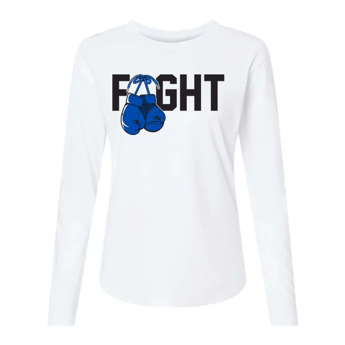 Fight Colon Cancer Awareness Womens Cotton Relaxed Long Sleeve T-Shirt