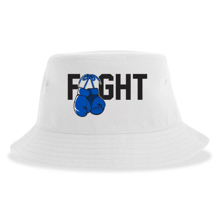 Fight Colon Cancer Awareness Sustainable Bucket Hat