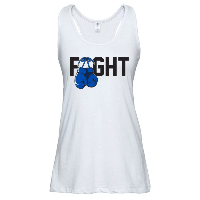 Fight Colon Cancer Awareness Ladies Essential Flowy Tank