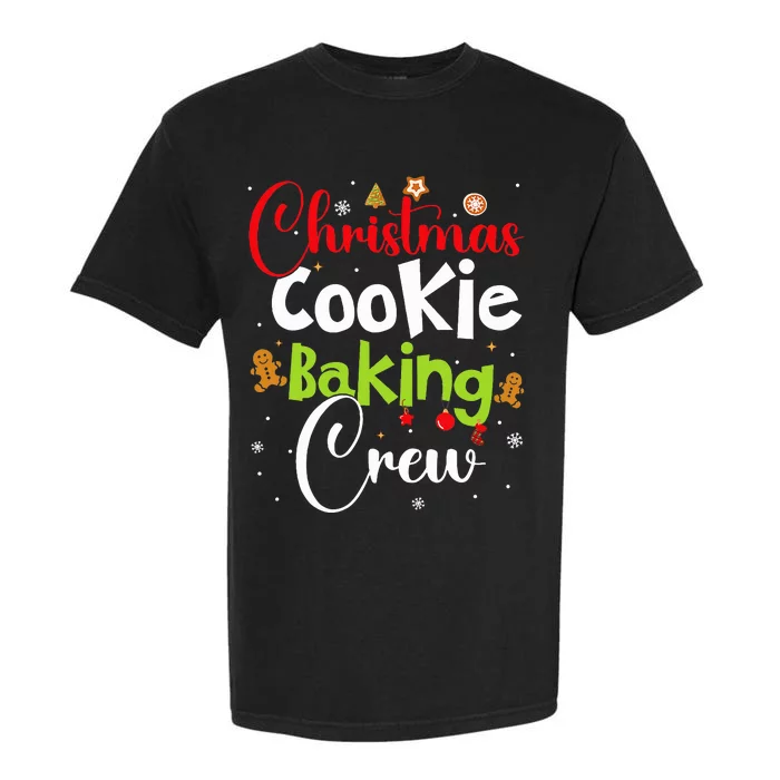 funny Christmas Cookie Baking Crew Garment-Dyed Heavyweight T-Shirt