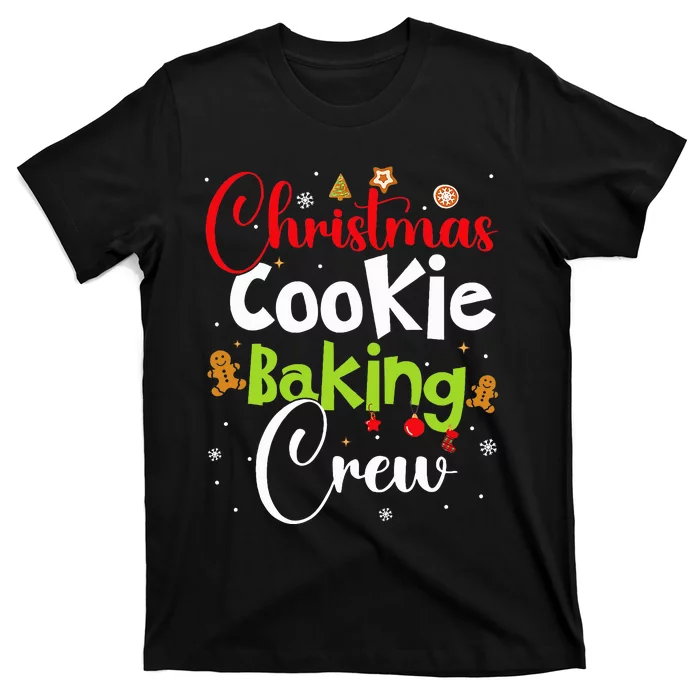 funny Christmas Cookie Baking Crew T-Shirt