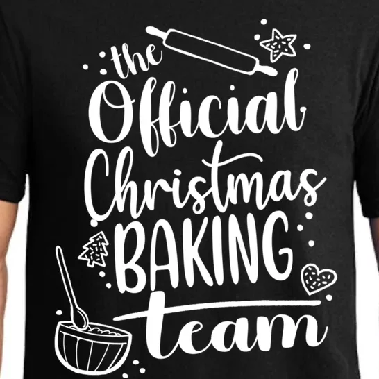 Family Christmas Cookie Baking Team Crew Funny Gift Pajama Set