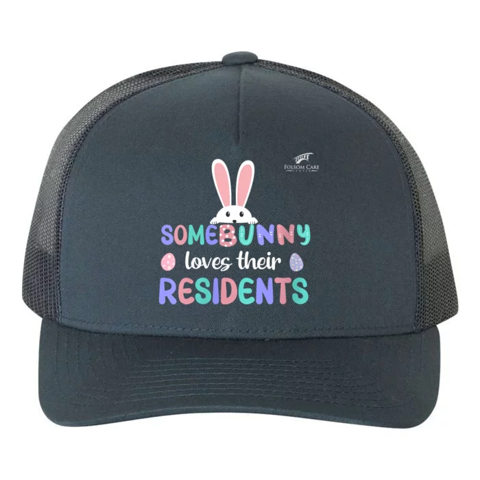 Folsom Care Center Easter Bunny Nursing Home Yupoong Adult 5-Panel Trucker Hat