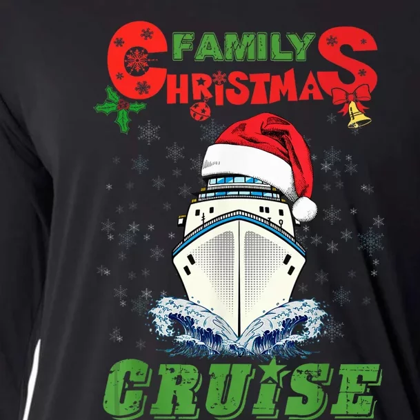 Family Christmas Cruise , Wo, Girls and Boy Sailing Cooling Performance Long Sleeve Crew