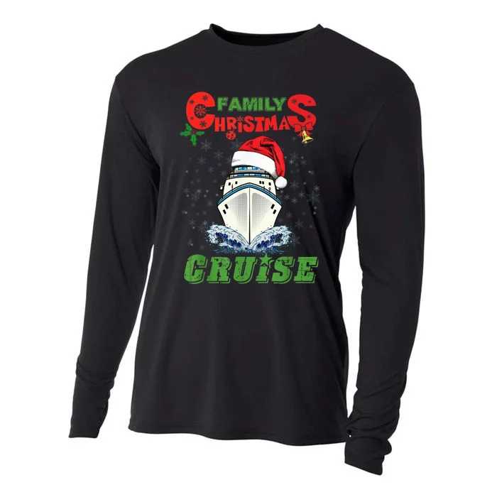 Family Christmas Cruise , Wo, Girls and Boy Sailing Cooling Performance Long Sleeve Crew