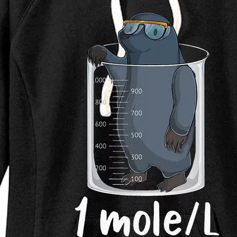 Funny Chemistry Chemist Student Science Teacher Moles Women's Fleece Hoodie