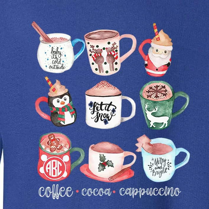 Funny Cute Christmas Mugs Hot Cocoa Coffee Cappuccino Great Gift Toddler Sweatshirt