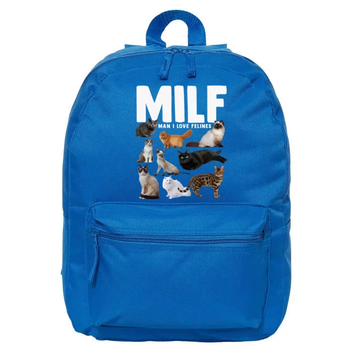 Funny Cats Cool Gift 16 in Basic Backpack