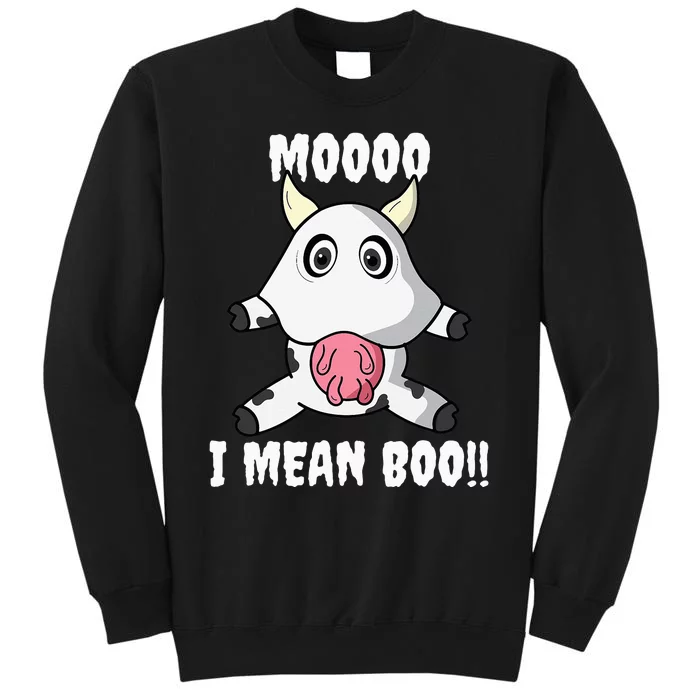 Funny Cow Costume Halloween Party Outfit Sweatshirt