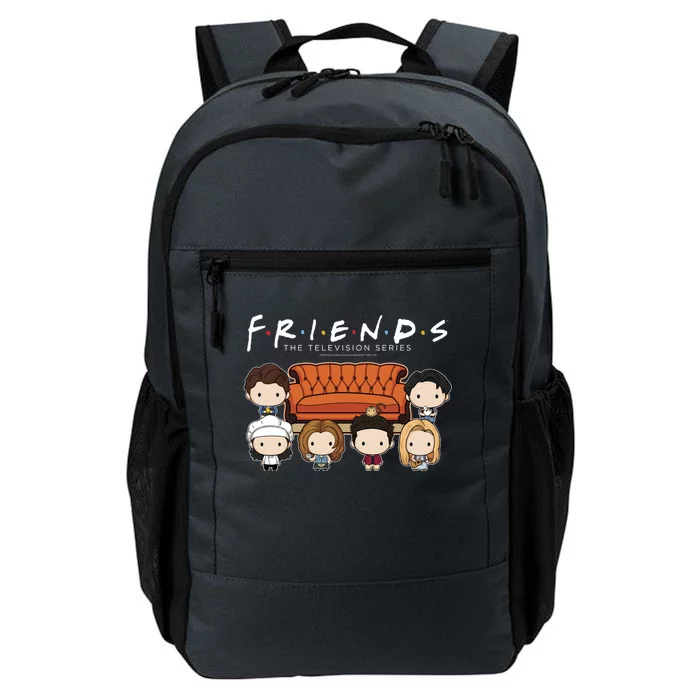 Friends Chibi Couch Crew Logo Daily Commute Backpack