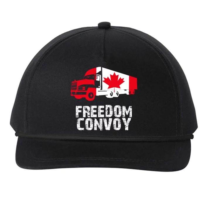 Freedom Convoy Canadian Truckers Snapback Five-Panel Rope Hat