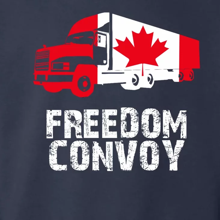 Freedom Convoy Canadian Truckers Toddler Hoodie