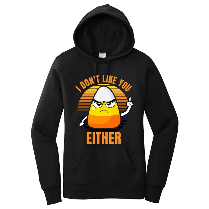 Funny Candy Corn Halloween Costume Women's Pullover Hoodie