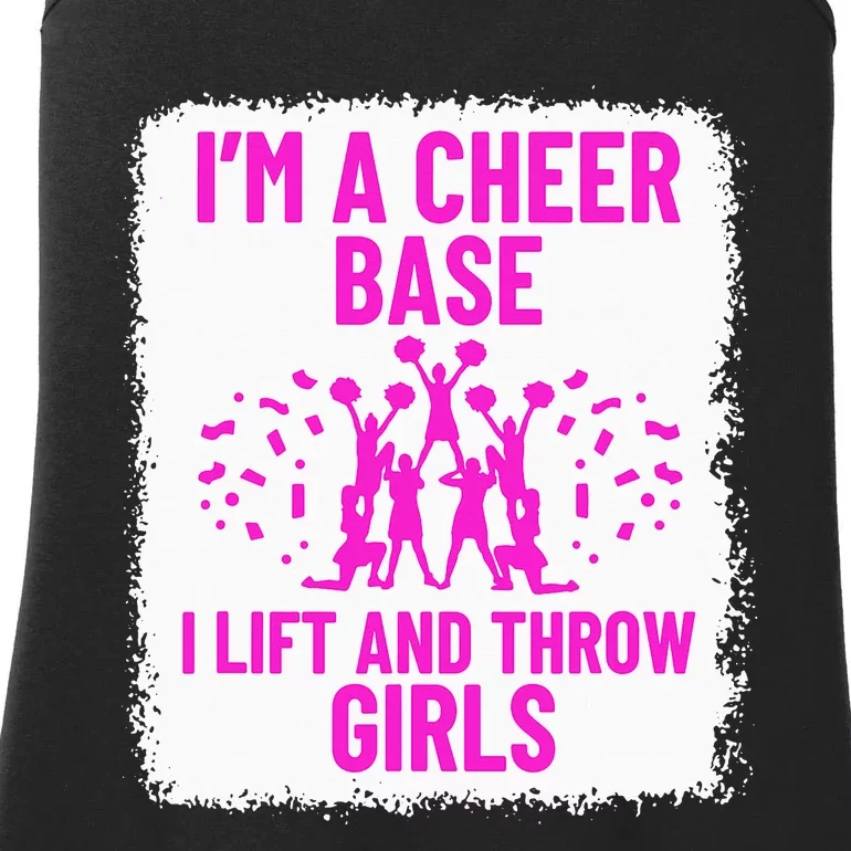 Funny Cheer Cheerleader Cheerleading Squad Coach Team Flyer Ladies Essential Tank