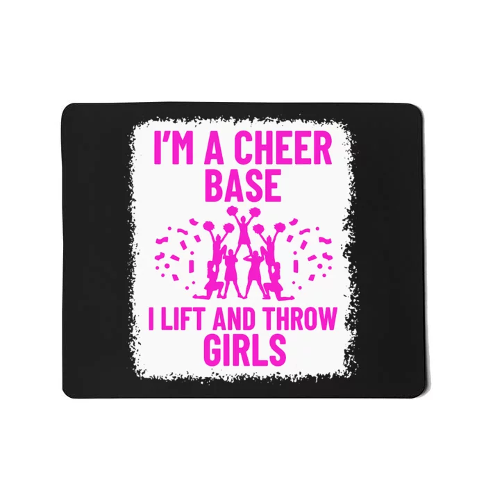 Funny Cheer Cheerleader Cheerleading Squad Coach Team Flyer Mousepad