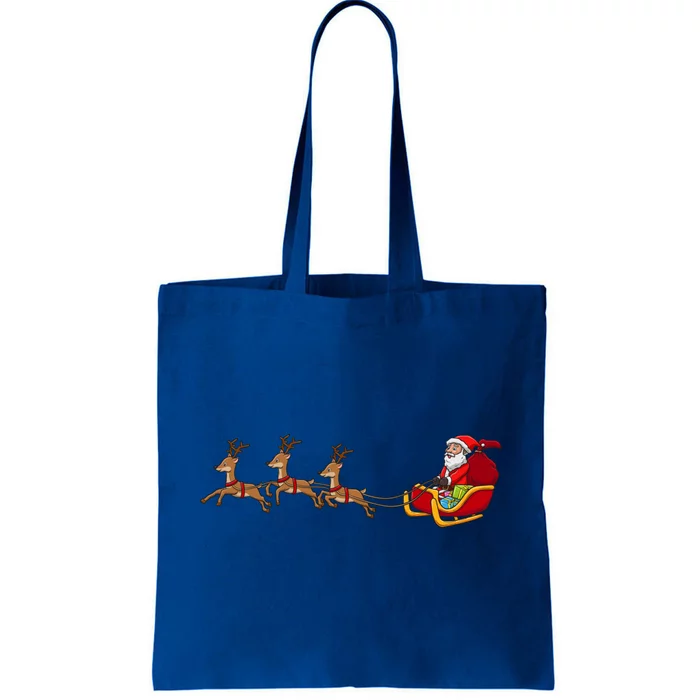 Father Christmas Comes To You At Christmas Gift Tote Bag