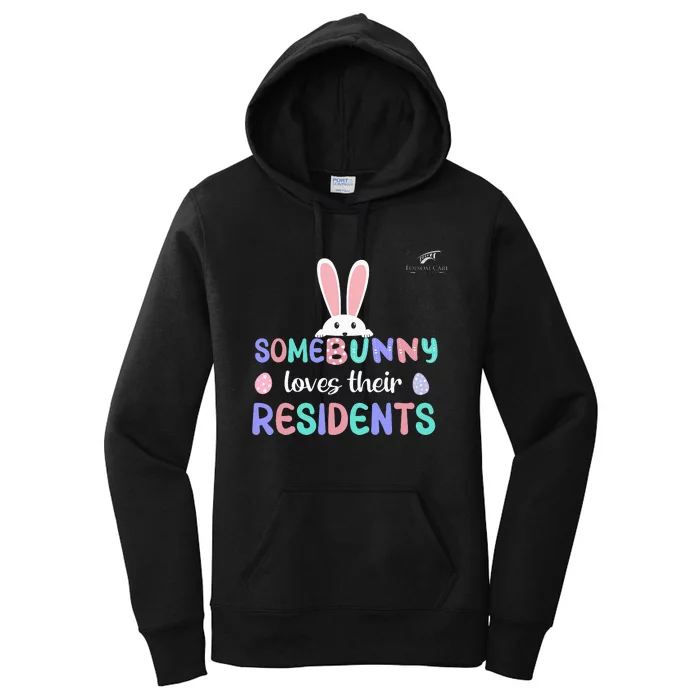 Folsom Care Center Easter Bunny Nursing Home Women's Pullover Hoodie