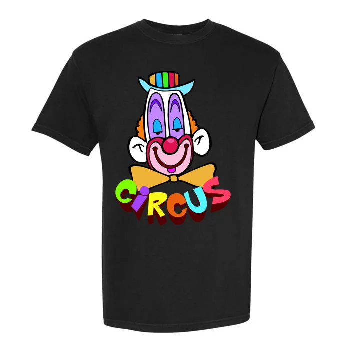 Funny Clown Circus Face Funny Retro Garment-Dyed Heavyweight T-Shirt