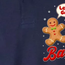 Funny Cute Christmas Let's Get Baked Gingerbread Cookies Softstyle Adult Sport Polo