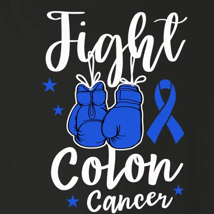 Fight Colon Cancer Gloves Support Colon Cancer Awareness Toddler Long Sleeve Shirt