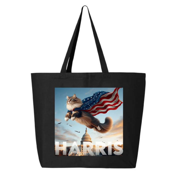 Funny Childless Cat Ladies For Harris 2024 25L Jumbo Tote