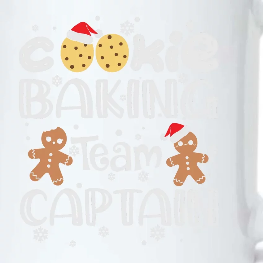 Funny Christmas Cookie Baking Team Captain Gingerbread Xmas Black Color Changing Mug