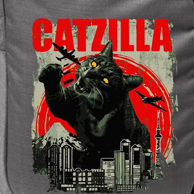 Funny Cat Catzilla Impact Tech Backpack