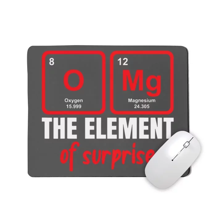 Funny Chemistry Chemist Science Teacher Mousepad