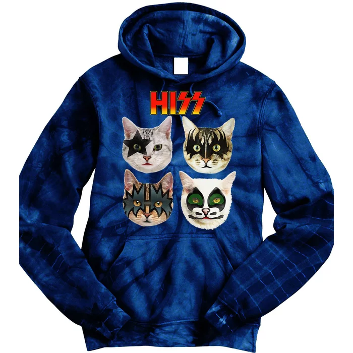 Funny Cat Cat Lover Cat Hiss Cat Owner Cat Humor Tie Dye Hoodie