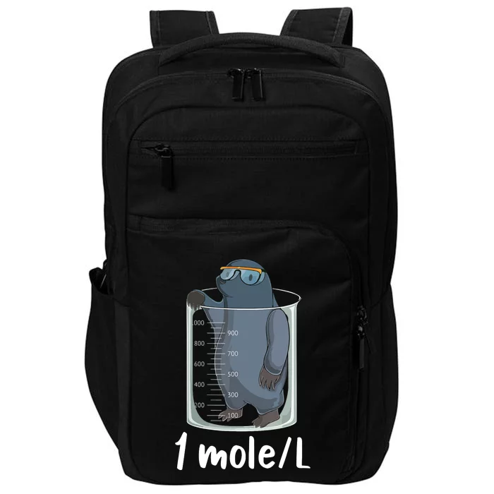 Funny Chemistry Chemist Student Science Teacher Moles Women Impact Tech Backpack