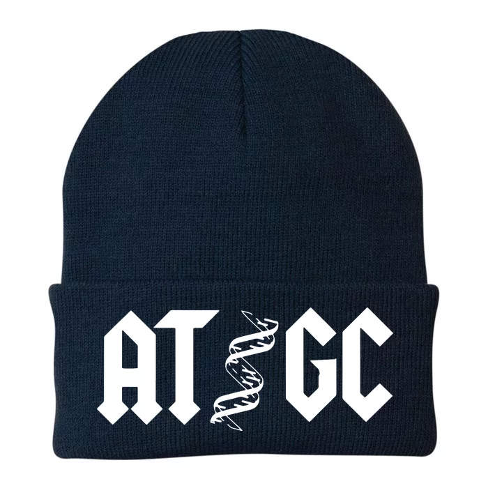 Funny Chemistry Chemist Biology AT GC DNA Knit Cap Winter Beanie