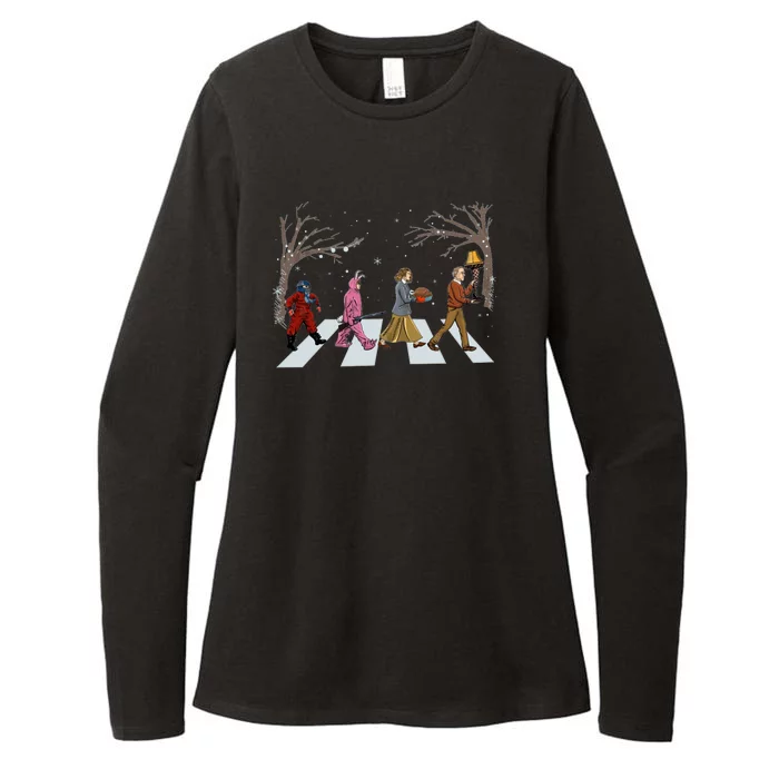 Funny Classic Christmas Story Road Womens CVC Long Sleeve Shirt