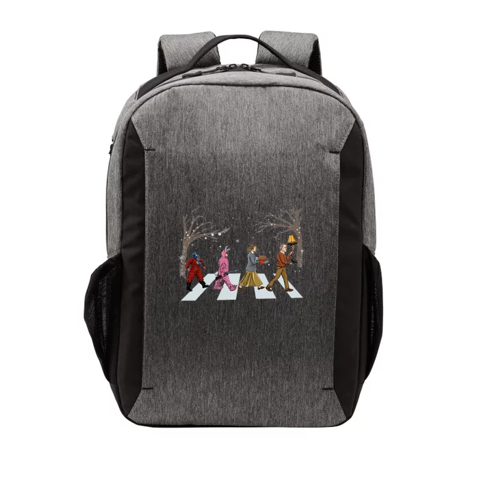 Funny Classic Christmas Story Road Vector Backpack