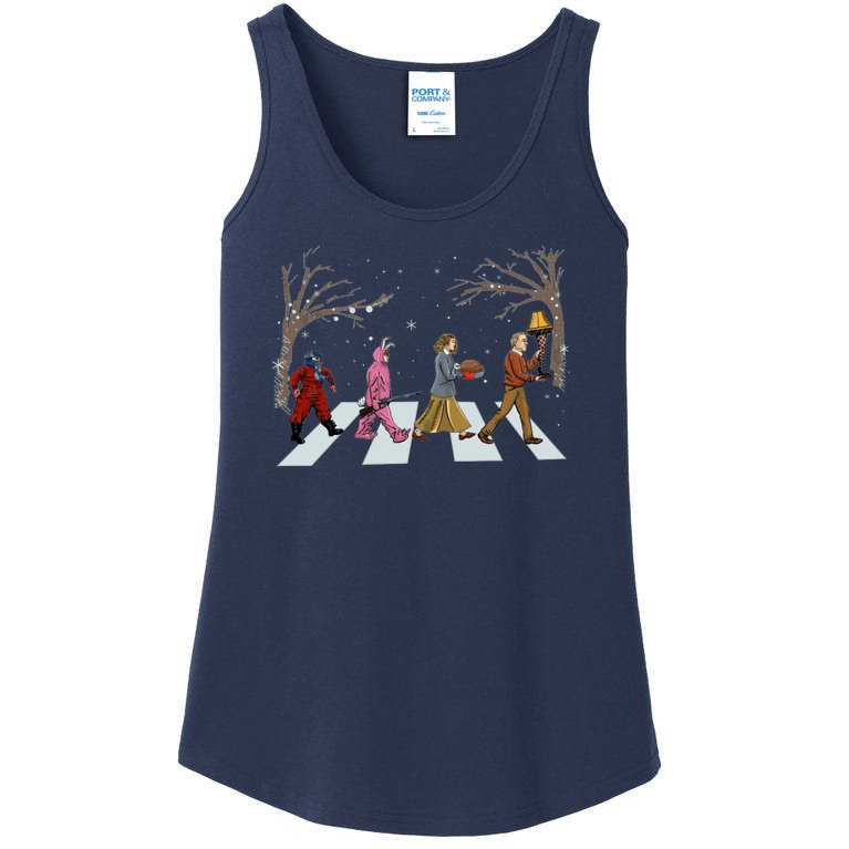 Funny Classic Christmas Story Road Ladies Essential Tank