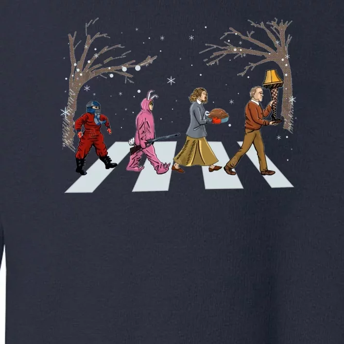 Funny Classic Christmas Story Road Toddler Sweatshirt