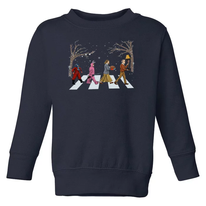 Funny Classic Christmas Story Road Toddler Sweatshirt