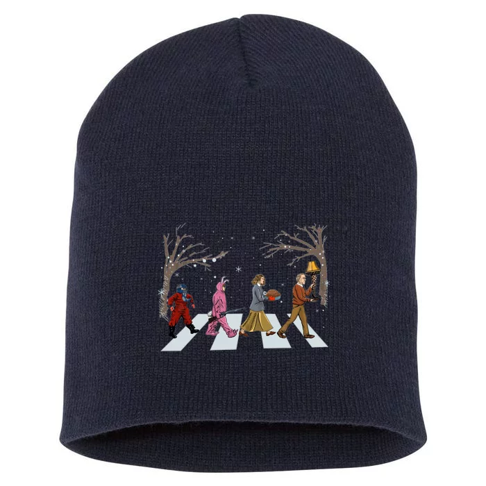 Funny Classic Christmas Story Road Short Acrylic Beanie