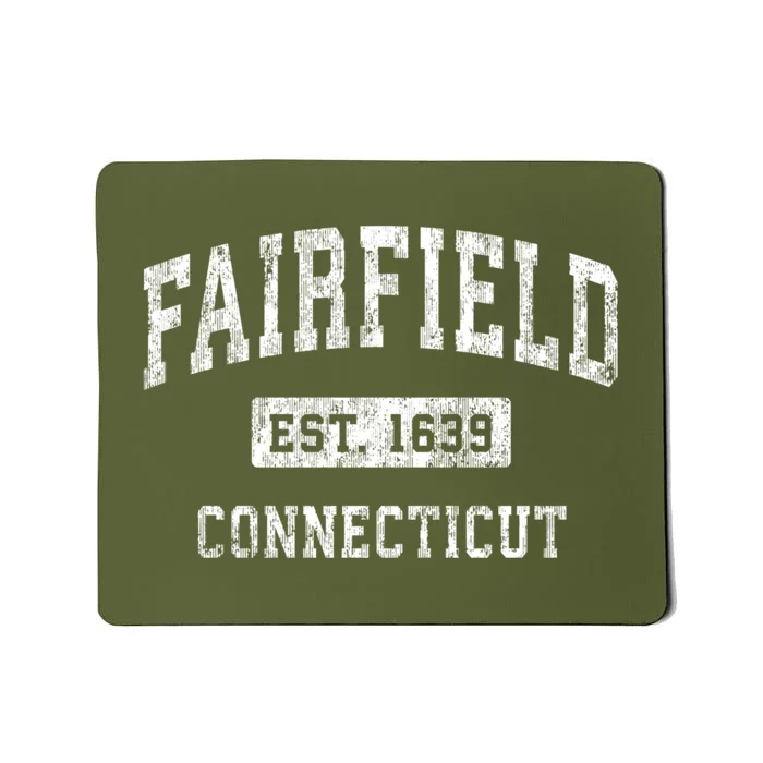 Fairfield Connecticut Ct Vintage Established Sports Mousepad