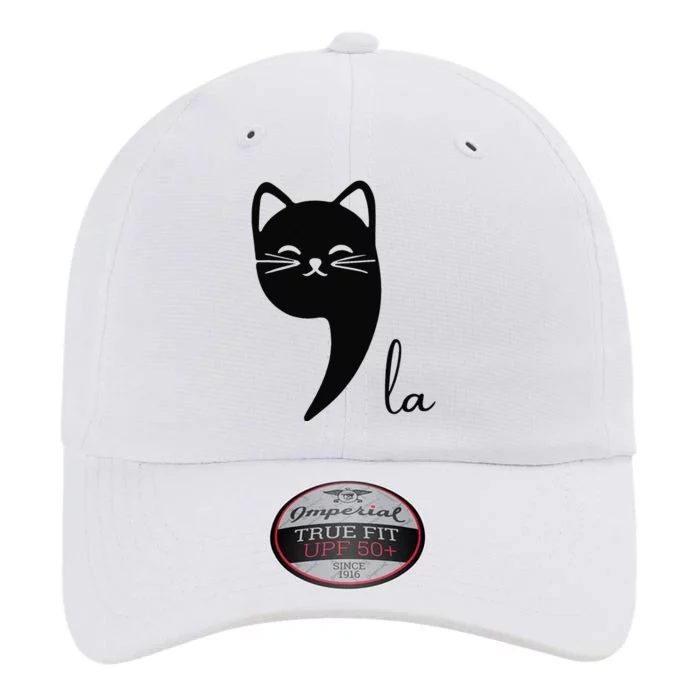 Funny Cat Comma La Kamala Harris For President 2024 Election Gift The Original Performance Cap