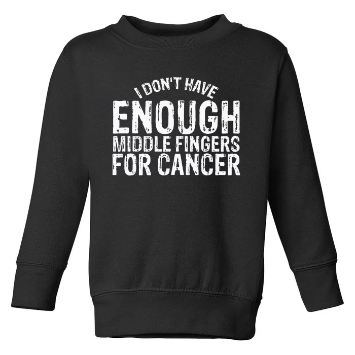 Funny Chemo Chemotherapy Battle Cancer Toddler Sweatshirt