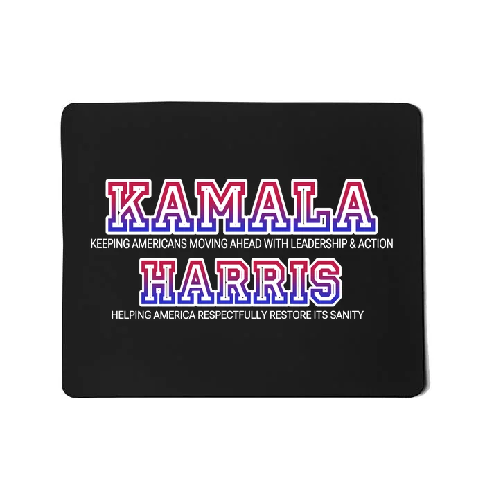 From Childless Cat Ladies Kamala For President Leadership Action & Restoring San Mousepad