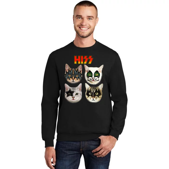 Funny Cat Cat Lover Cat Hiss Cat Owner Cat Humor Sweatshirt