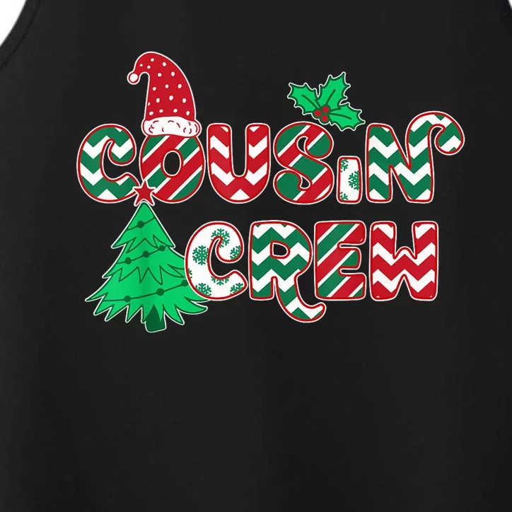 Fun Cousin Crew Christmas Performance Tank